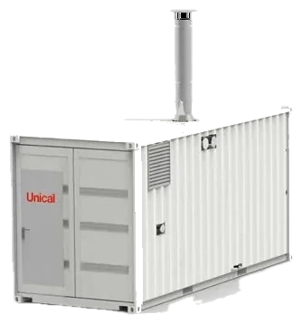 Centrale thermique en container UNICAL CT EXT